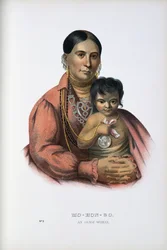 Do-Hon-Go, eine Osage-Frau