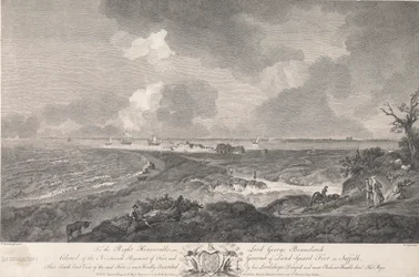 Südostansicht von Land-Guard Fort, in Suffolk