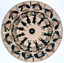 Fantascope-Scheibe, 1833