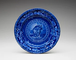 Teller, ca. 1826-1835