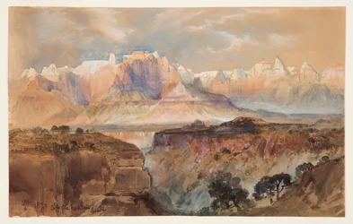 Klippen des Rio Virgin, Süd-Utah