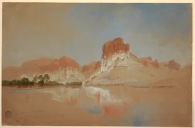 Zeichnung, Green River, Wyoming Territory, 1879