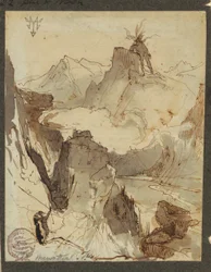 Hiawatha sieht Mudjekeewis, 1870–75