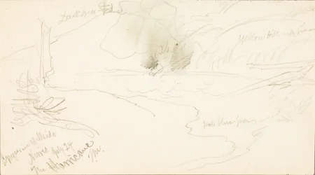 Geysir am Hang, Norris, der Hurrikan