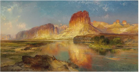 Grüner Fluss von Wyoming, 1878
