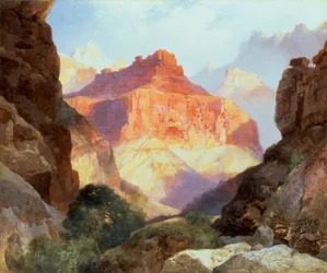 Unter der Roten Wand, Grand Canyon von Arizona, 1917