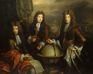 John Benbow (1653-1702), Sir Ralph Delavalle (ca. 1645-1707) und Thomas Phillips (ca. 1635-1693)