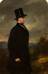 Porträt von John George Weld Forester, 2. Lord Forester