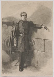 Major Anderson, ehemaliger Kommandant von Fort Sumter Charleston Harbour