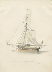 Chillington Park - Teich: Feder- und Aquarellzeichnung, undatiert [1837-1838]