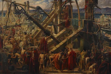 Die Belagerung von Syrakus, 1895