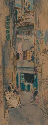 Perlenfädler, Venedig, ca. 1904