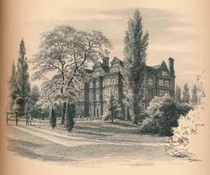 Außenansicht des Kew Palace, 1902