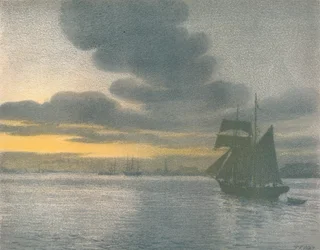 Die Untere Themse, um 1900
