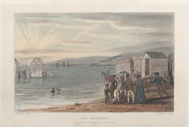 Meeresbaden, aus Poetische Skizzen von Scarborough, 1813
