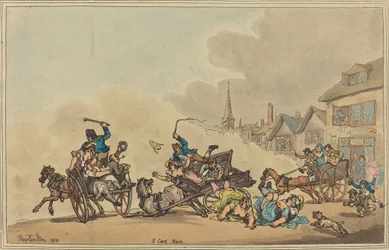 Ein Karrenrennen, 1788