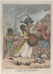 Eine Katze in Pantoffeln, 1812