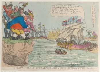 Ein langer Zug, ein starker Zug und ein Zug zusammen, 25. November 1813