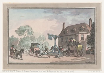 Ein Postgasthof, 1787
