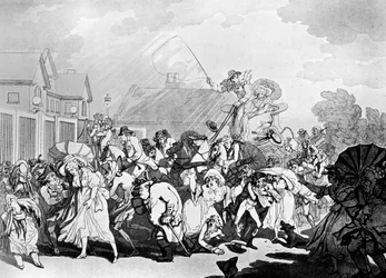 Ein plötzlicher Sturm im Hyde Park, ca. 1791