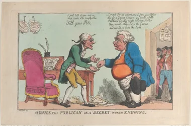 Ratschlag an einen Gastwirt oder ein Geheimnis, das es wert ist, zu wissen, 1810