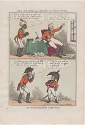 Alles aus Liebe oder eine Szene in Weymouth, ein unerwartetes Treffen, 26. Februar 1809