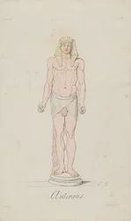 Antinous als Osiris