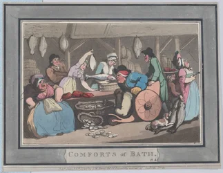 Komforts von Bath, Tafel 4, 6. Januar 1798