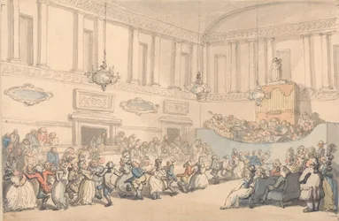 Annehmlichkeiten von Bath: Der Ball