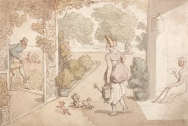Gartenarbeit