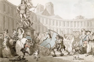 La Place des Victoires, Paris, ca. 1789