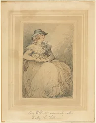 Lady Elliott, allgemein bekannt als Dolly The Tall, 1775-1827