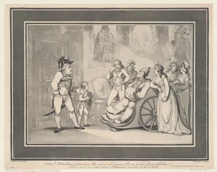 Leutnant Bowling plädiert für den jungen Rory bei seinem Großvater, 12. Mai 1800