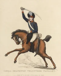 Loyal Islington Volunteer Cavalry, ca. 1799