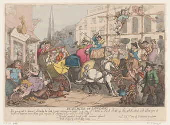 Elend Londons: Zum Abendessen ausgehen, 1. Februar 1807