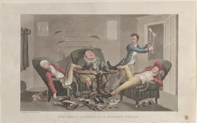 Quae Genus bei einem sportlichen Finale, aus der Geschichte von Johnny Quae Genu..., 1. Dezember 1821