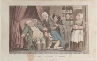 Quae Genus entdeckt seinen Vater, aus der Geschichte von Johnny Quae Genus, 1. Januar 1822