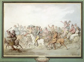 Rückkehr von den Epsom-Rennen, 1823