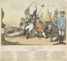 Aufgehende Sonne über Europa, 1809
