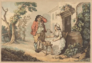 Rustikale Werbung, 1785