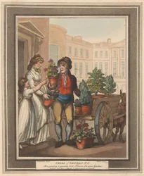 Set von acht (5): Rufe von London