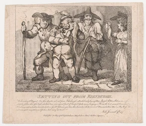 Abfahrt aus Edinburgh, Malerische Schönheiten von Boswell, Teil der Zweite, 30. Mai 1786