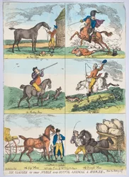 Sechs Klassen des edlen und nützlichen Tieres Pferd, 10. Oktober 1811