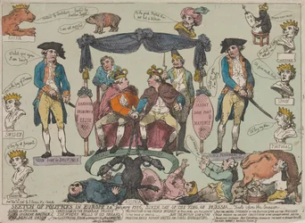 Skizze der Politik in Europa, 24. Januar 1786 - Geburtstag des Königs von Preußen