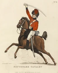 Southwark-Kavallerie, ca. 1799
