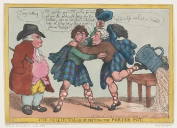 Der Freispruch oder das Umkippen des Porterkrugs, 20. Juni 1806