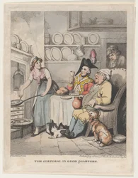 Der Korporal in guten Quartieren, 18. Juli 1802