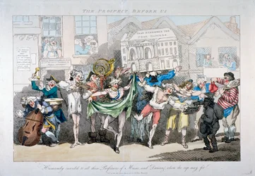 Die Aussicht vor uns, 1791