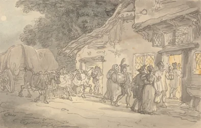 Die Rast des Fuhrmanns