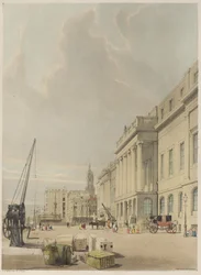 London wie es ist: Tür, Das Zollhaus